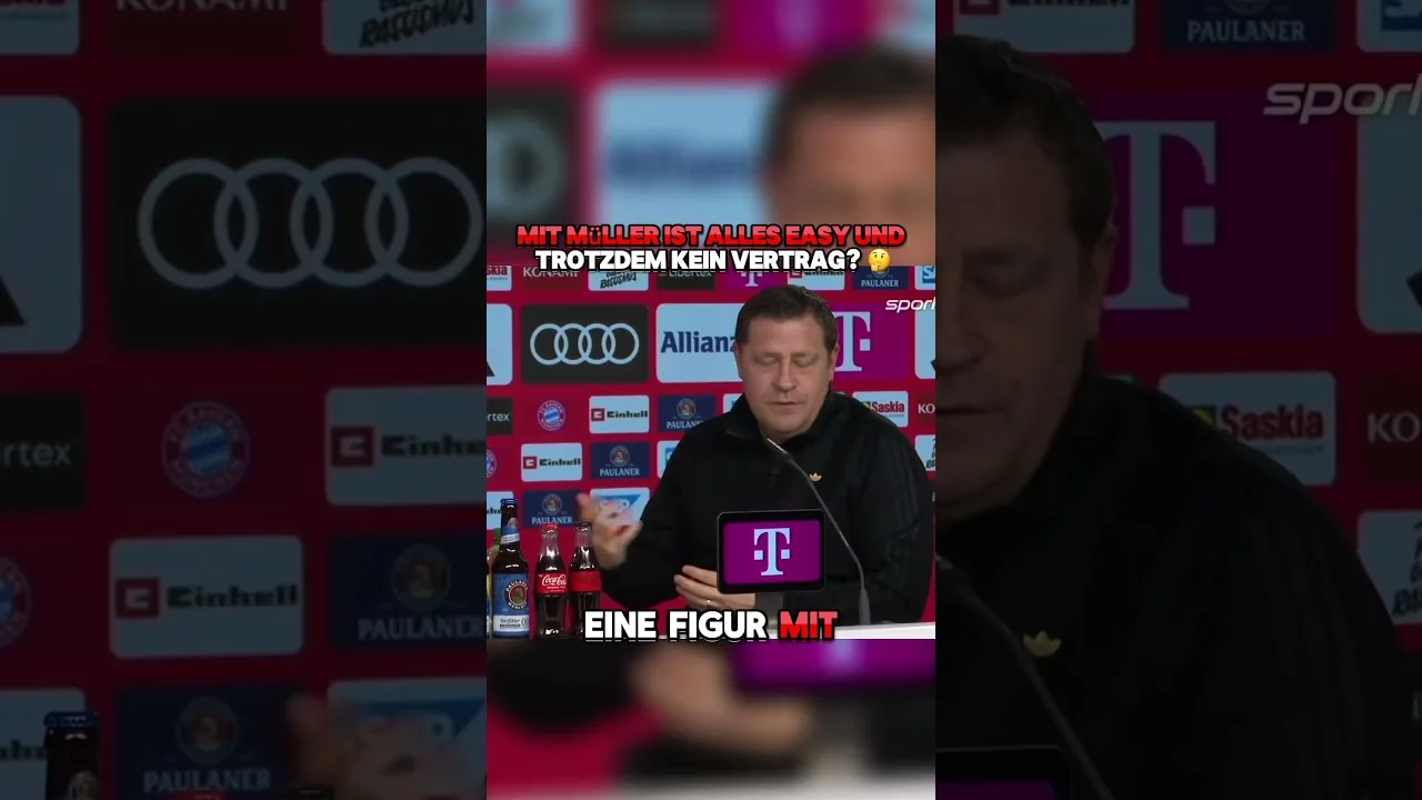 War wohl doch nicht so unkompliziert… #bundesliga #bayern #interview #maxeberl #thomasmuller