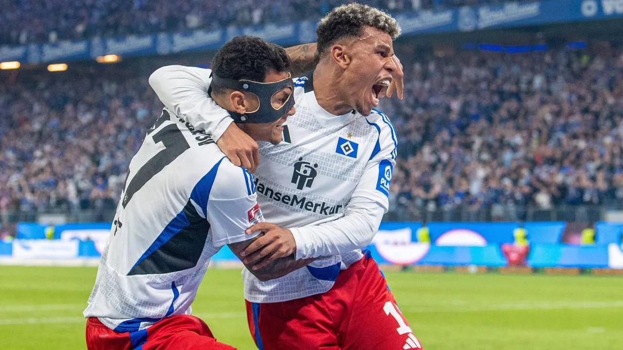 Festival de tourbe contre ULM: HSV de retour dans la Bundesliga