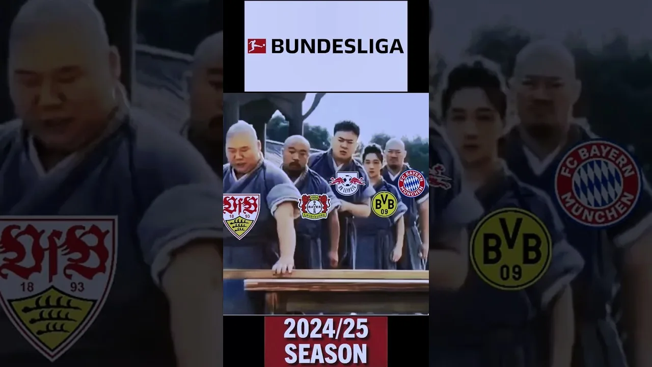 Bundesliga 24/25 reste de la saison Bayern Munich, VfB Stuttgart, Bayer Leverkusen, RB Leipzig et BVB