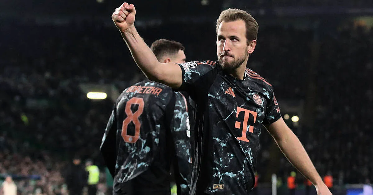 Harry Kane remporte la première grande argenne en tant que titre de bundesliga du Bayern Munich Seal Bundesliga