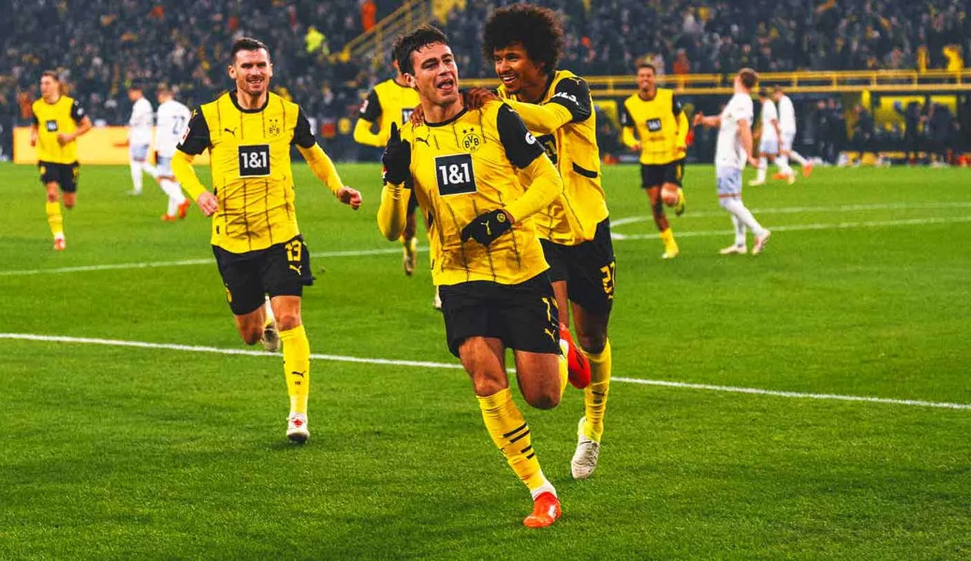 Gio Reyna marque pour le Borussia Dortmund lors de son premier début de saison en Bundesliga
