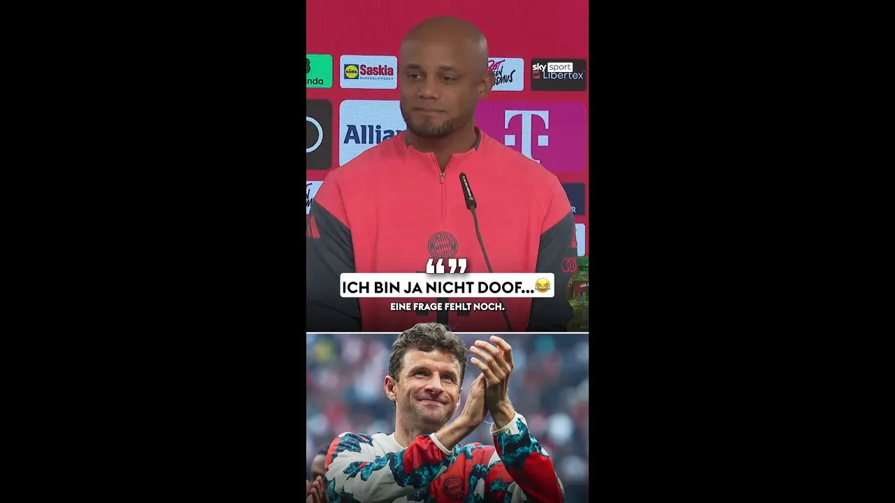 Müller joue-t-il? « Je ne suis pas stupide … » 😂👏🏼