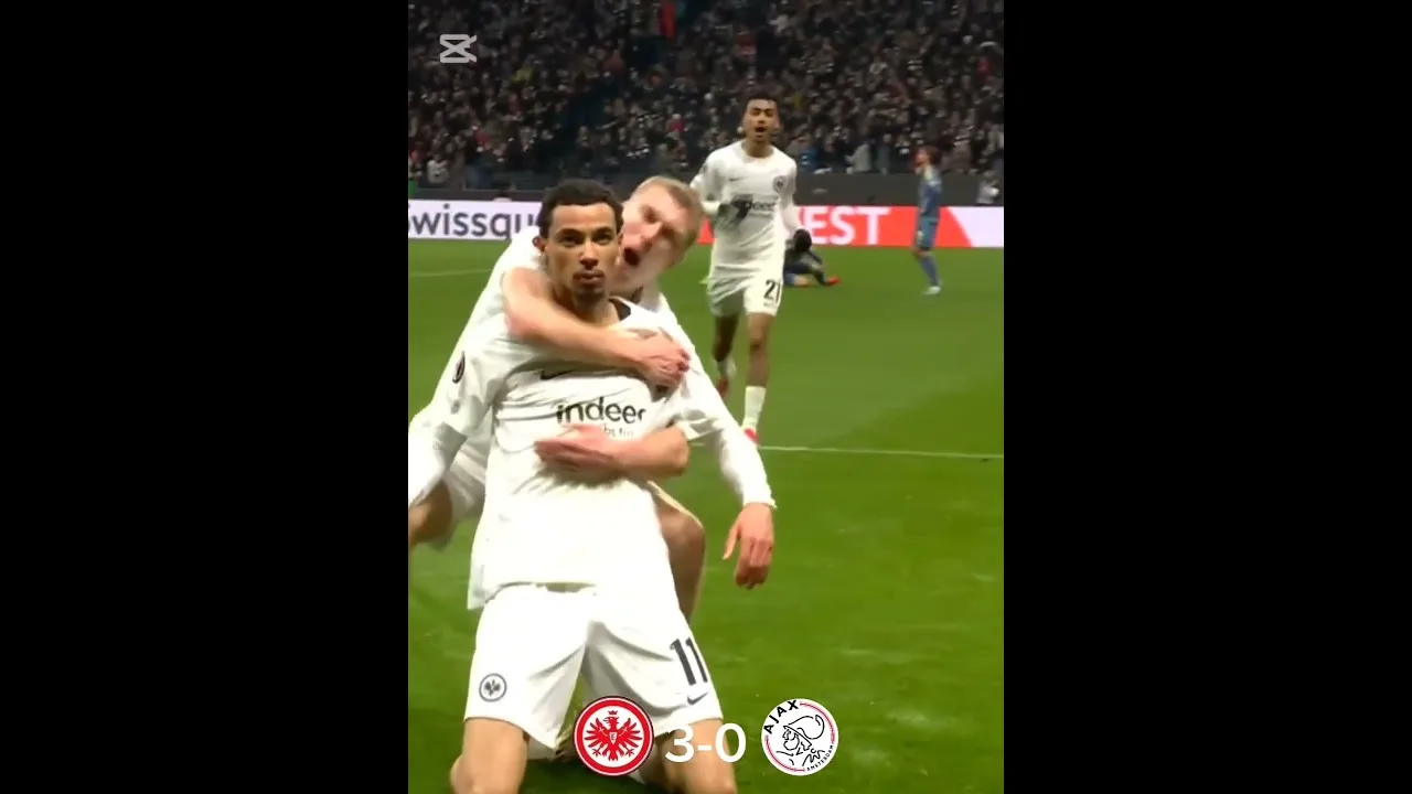 Frankfurt 4-1 Ajax | UEFA Avrupa Ligi |Son 16 | 2025 #frankfurt #ajax #uefaeuropaleague #macozetleri