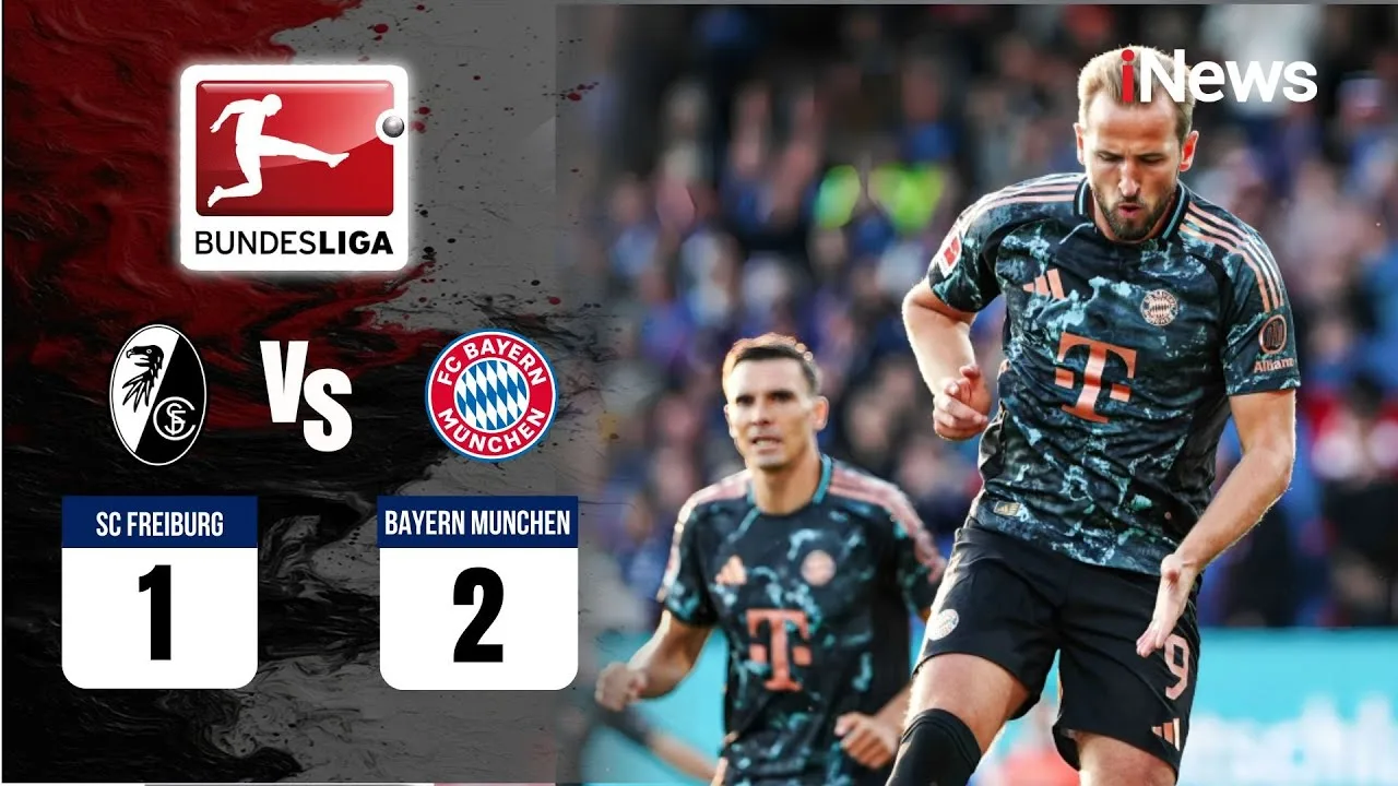 Full Faits Sc Freiburg vs Bayern Munchen, Skor: 1-2 | Bundesliga 2025 | Sports premium