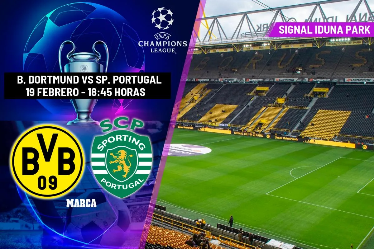 Borussia Dortmund – CP sportif: horaire et où regarder le match de la Ligue des champions à la télévision