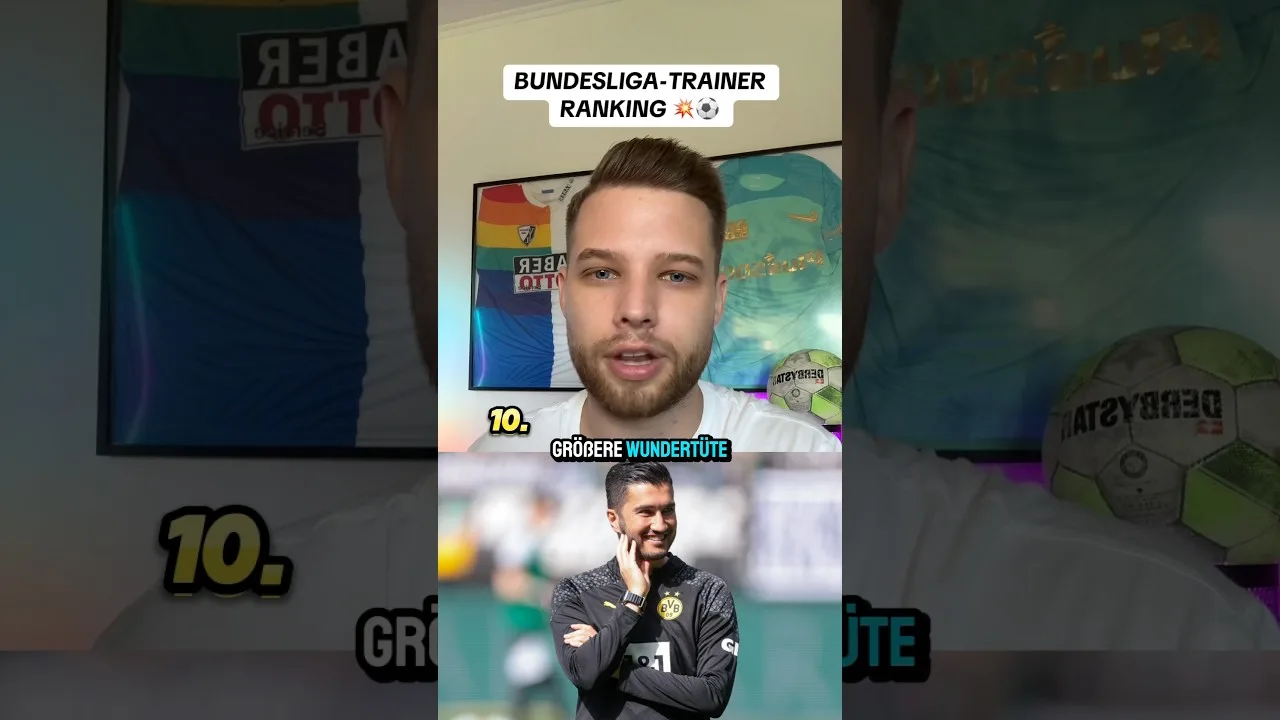 CLASSEMENT DES ENTRAÎNEURS DE Bundesliga 😱🔥 PART.4 #bundesliga #trainer #kompany #alonso #football #bvb