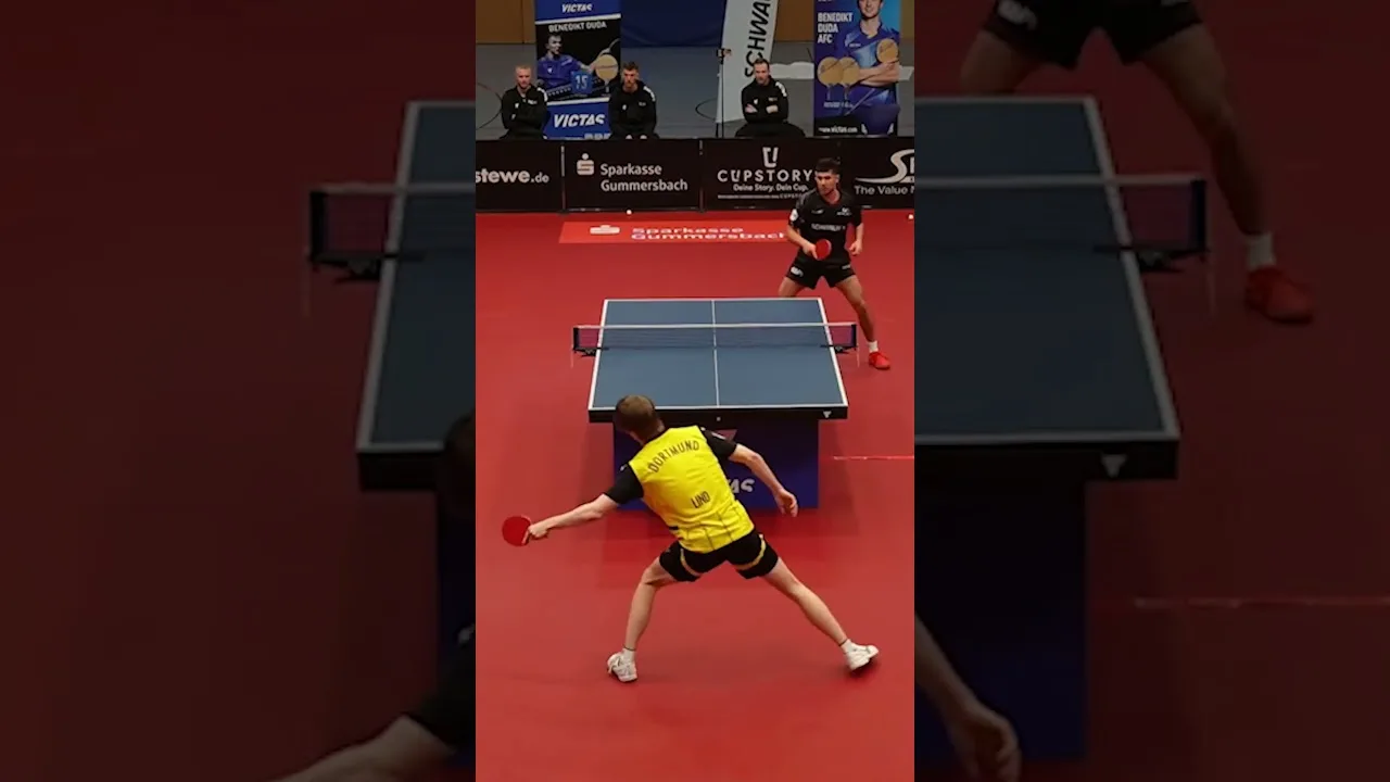 Full match highlights on channel! #bundesliga #tabletennisplayer #speed #sports