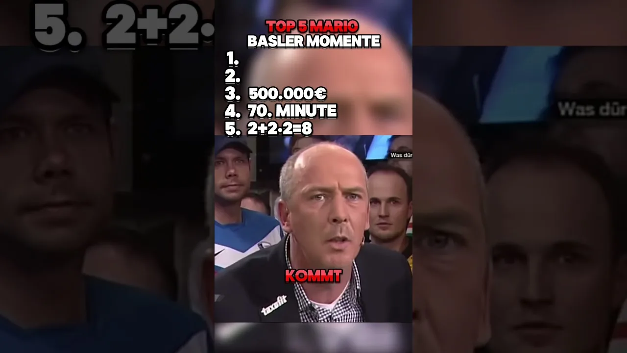 Die besten Basler Momente jemals!!! #bundesliga #mariobasler #reporter #funny #top5