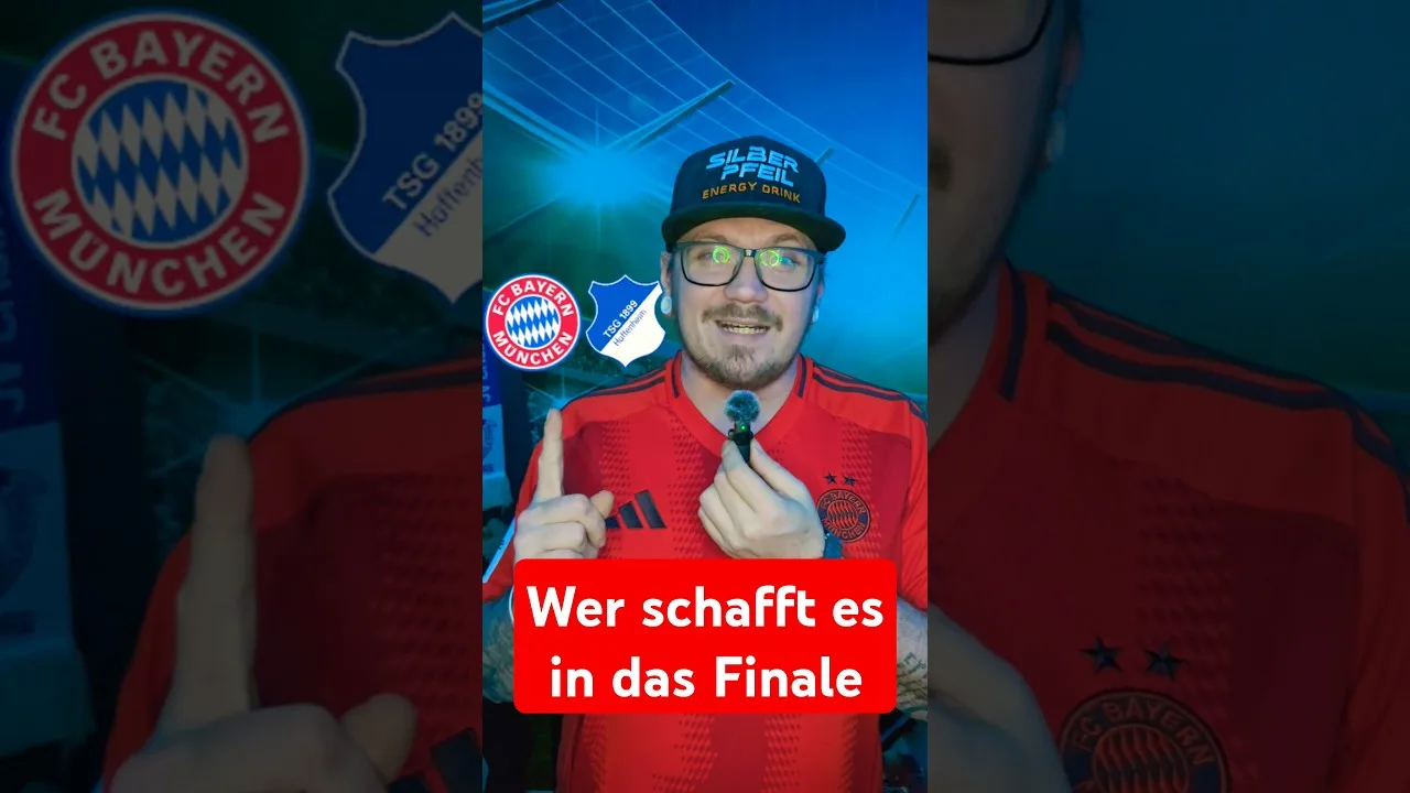Wer kommt ins Finale? 🧐#dfb #pokal #bayern #hoffenheim #hsv #bremen #bundesliga