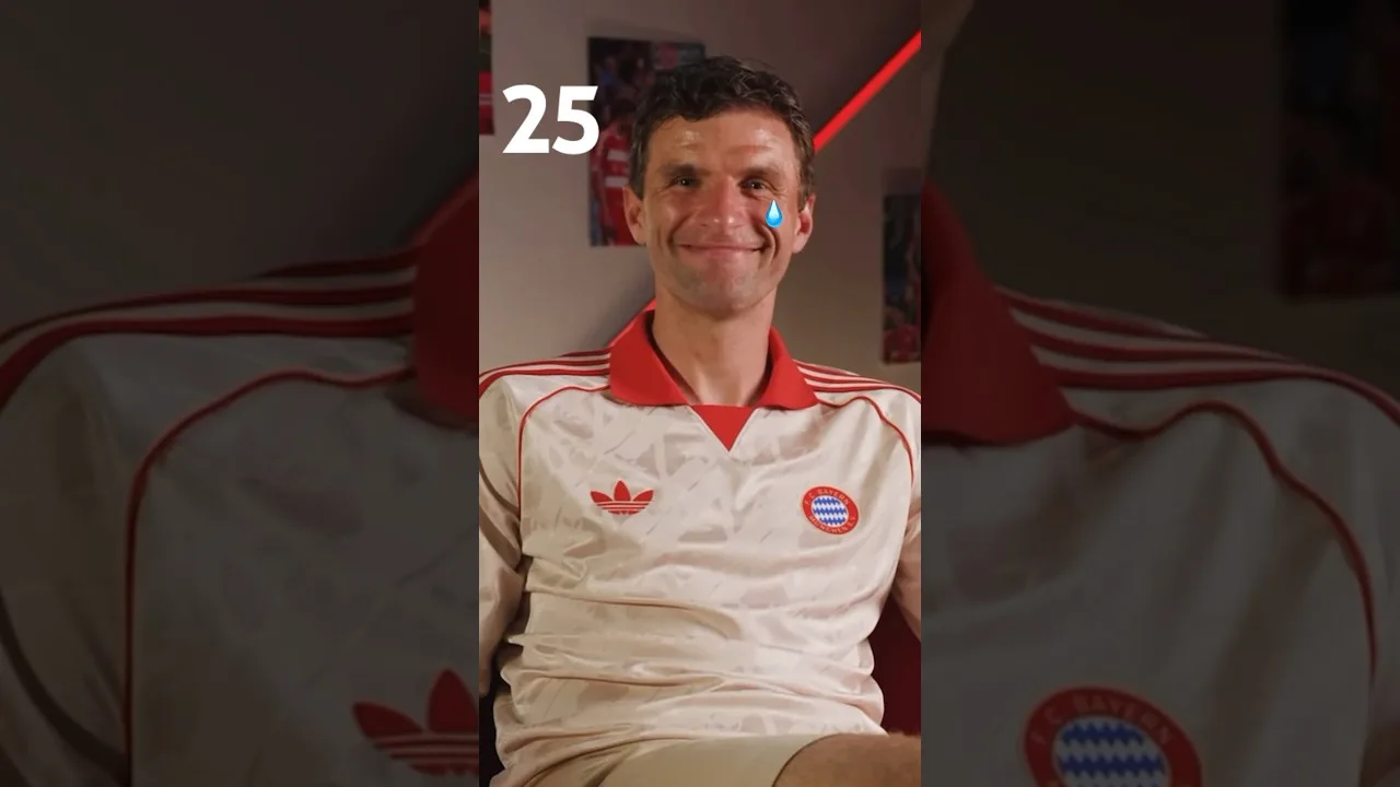 Alors Thomas Müller a obtenu le 25