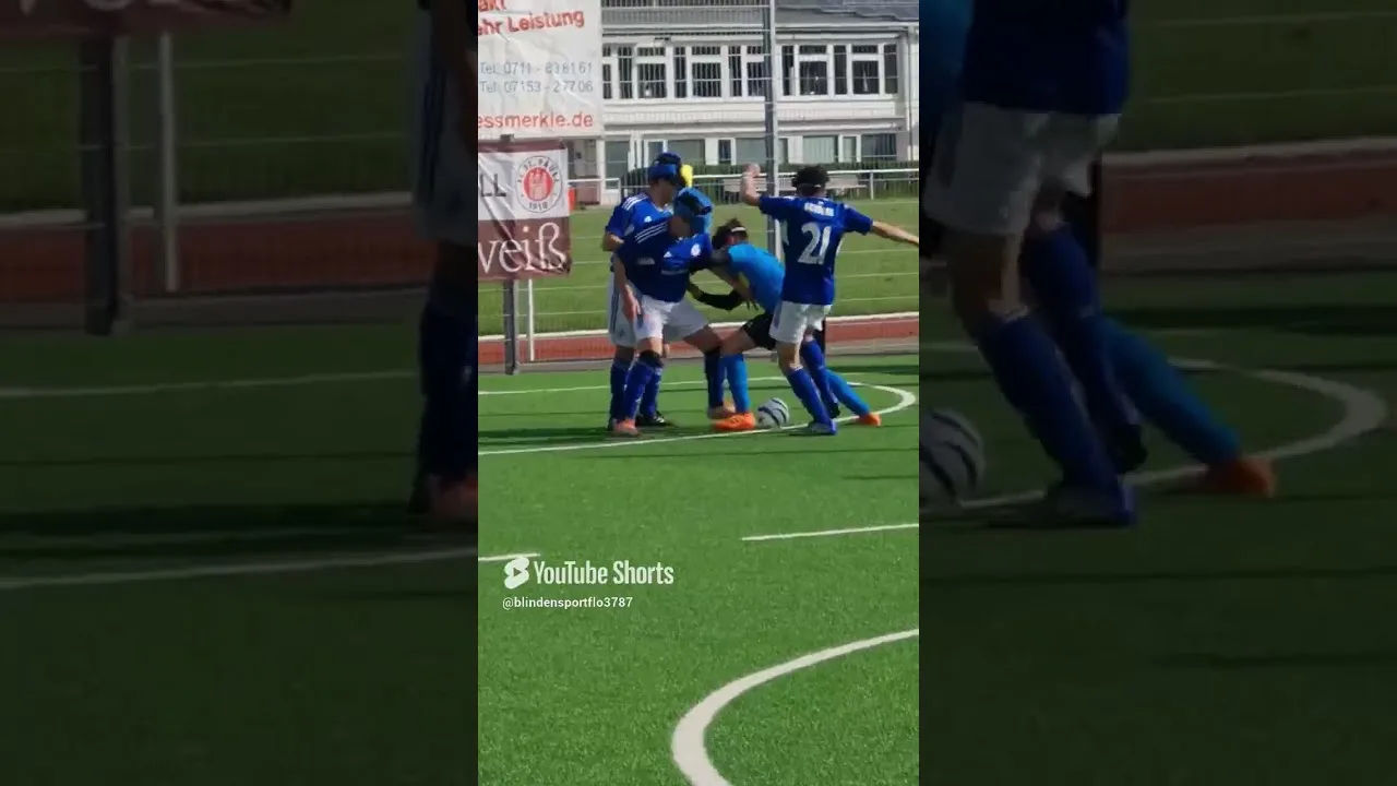 #sport #blindsports #2025 #ball #parasports #blindenfußball #bundesliga #blind #shorts