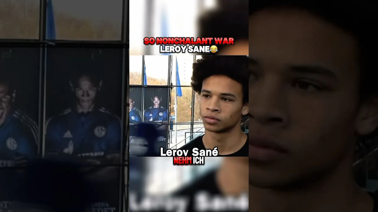 Leroy Sane mit eiskalten Antworten🥶 #bundesliga #bayern #fussball