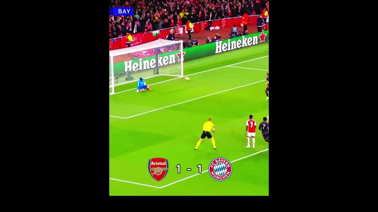 Arsenal c Bayern 2024 🔥