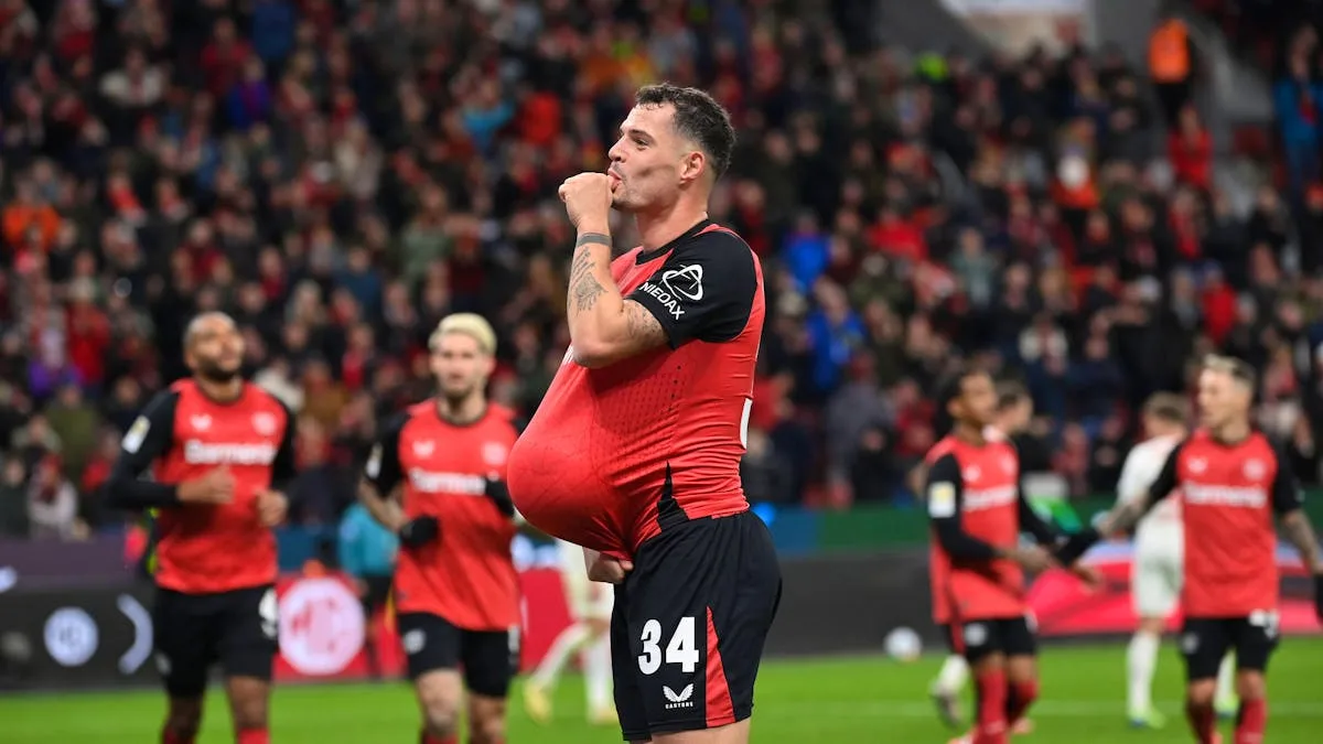 Football: Granit Xhaka buteur et passeur avec le Bayer Leverkusen