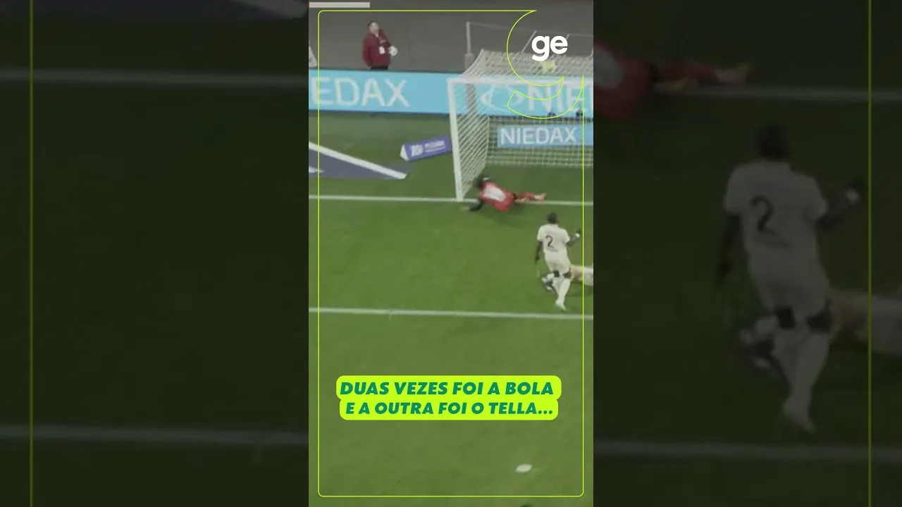 Leverkusen pendant trois fois dans le post (d’accord que l’un était Tella lui-même …) | #Shorts | Ge.globo