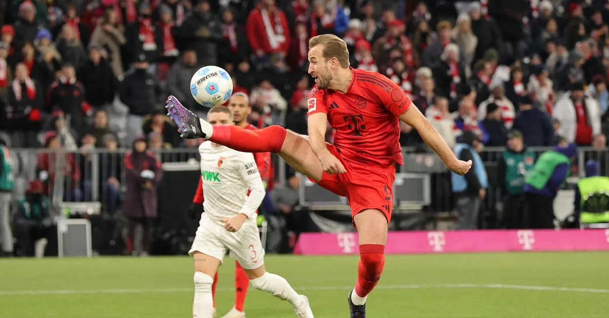 Logo de Bundesliga de Harry Kane objectif nommé objectif à juste titre nommé de l’année pour 2024