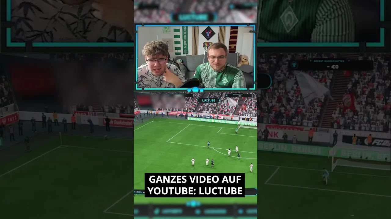 Double post intérieur et dehors … 😭 #fifa # fc25 #Bremen #Werder #WerDerbremen #Bundesliga #luctube