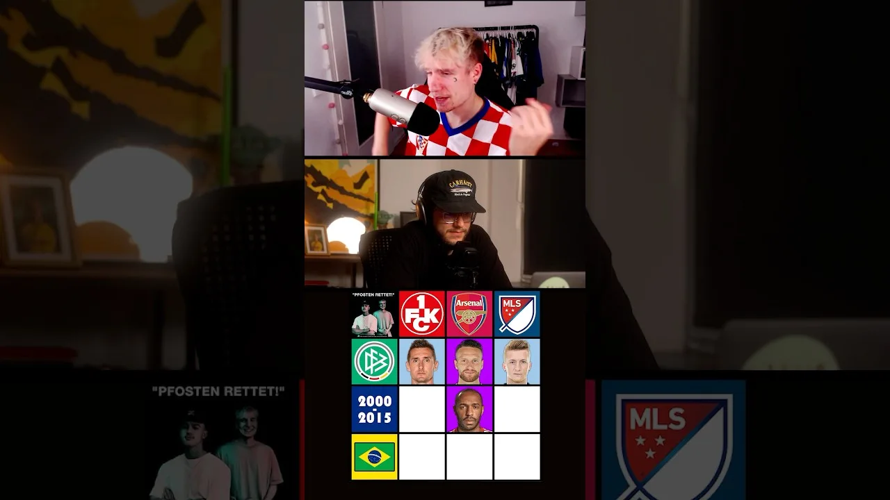Tic Tac Toe gegen ​⁠@kikisfussballcorner  den alten Meister 👴❤️ #fussball #bundesliga #tictactoe