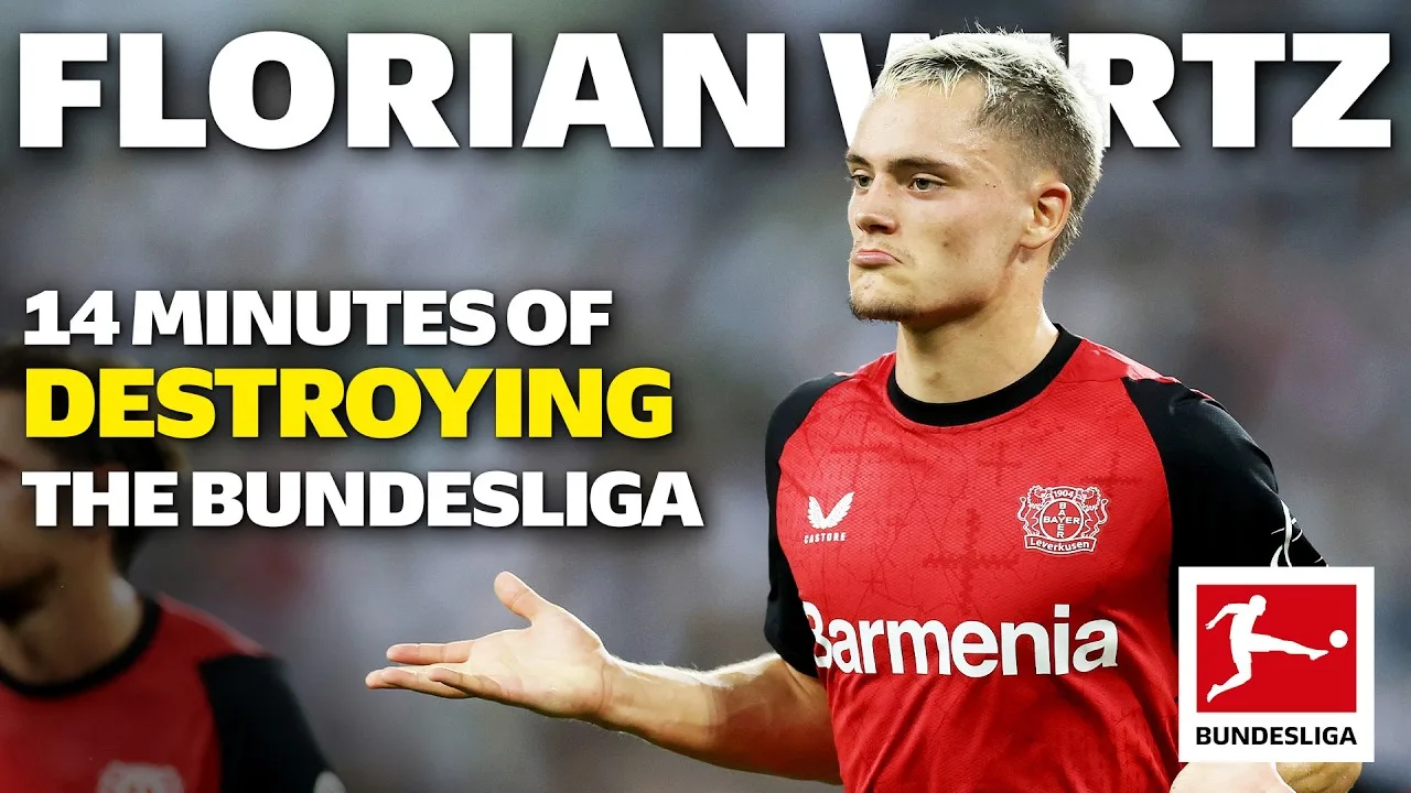 14 minutes de Florian Wirtz détruisant la Bundesliga! 😱