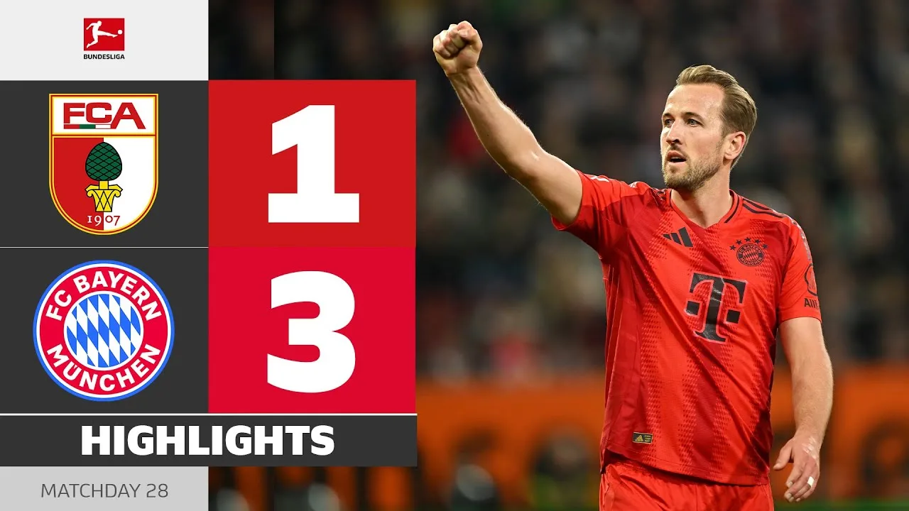 FC Augsburg – FC Bayern | Faits saillants | Matchday 28 – Bundesliga 2024/25
