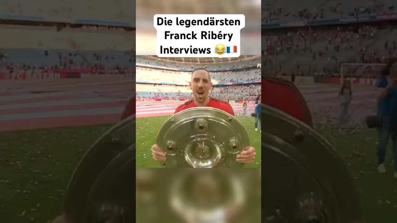 Die legendärsten Franck Ribéry Interviews 😂🇫🇷 #ribery #fcbayern #fcb #bundesliga #müller