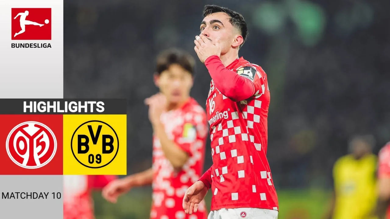 FSV Mayence – Borussia Dortmund | 3:1 | Résumé | Bundesliga 2024-25