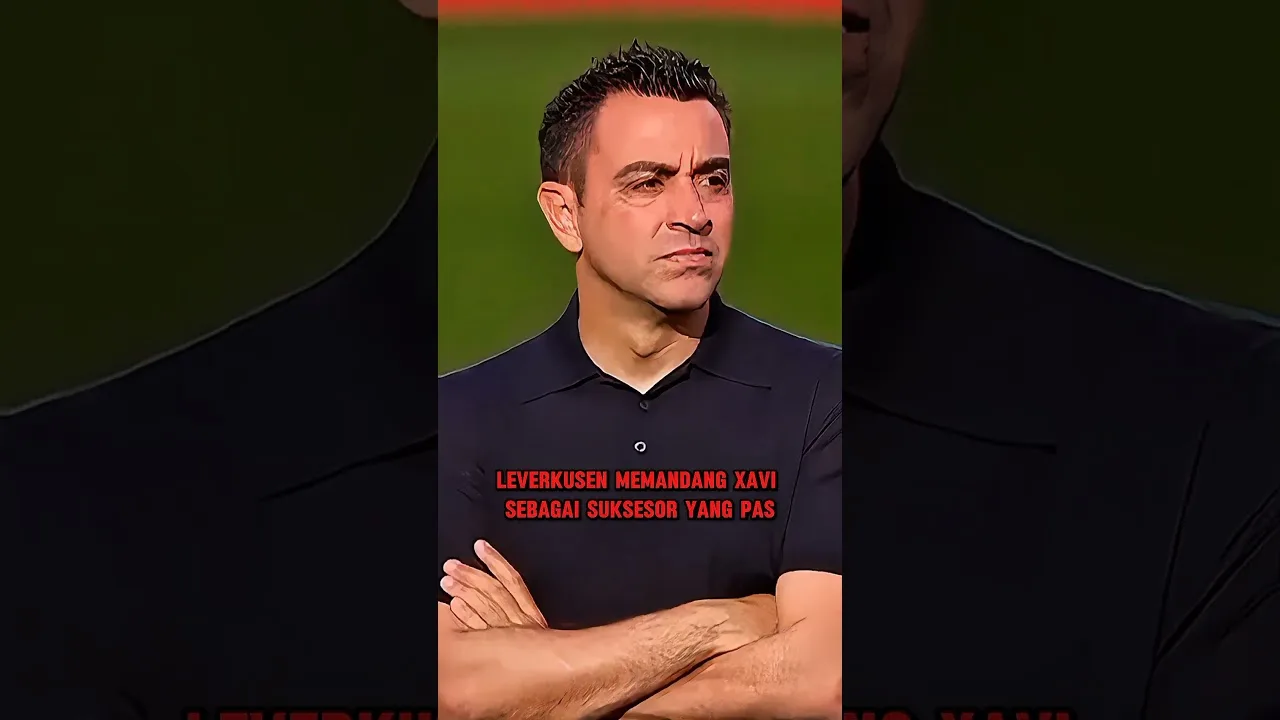 Xavi jadi opsi pengganti Xabi Alonso di Bayern Leverkusen #beritabola #football #bundesliga #shorts