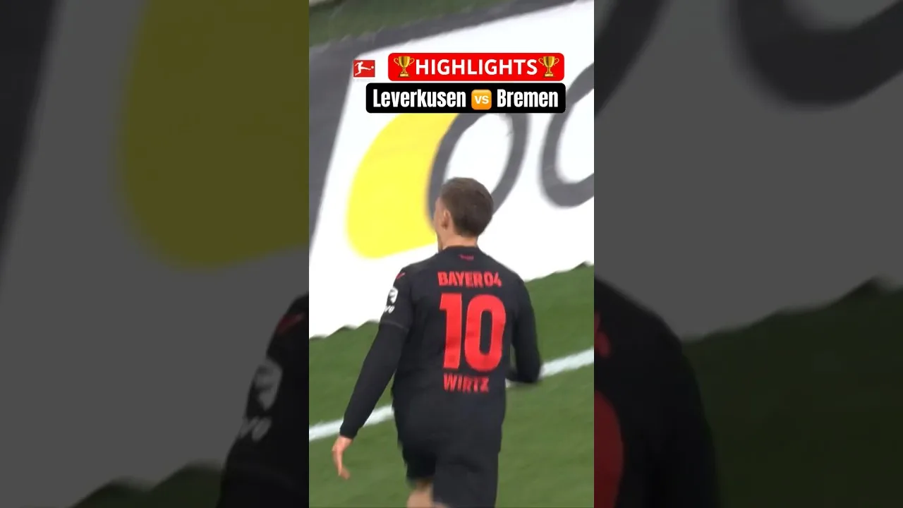 WIRTZ HATTRICK 🏆⚽️ Leverkusen est champion de Bundesliga 2024