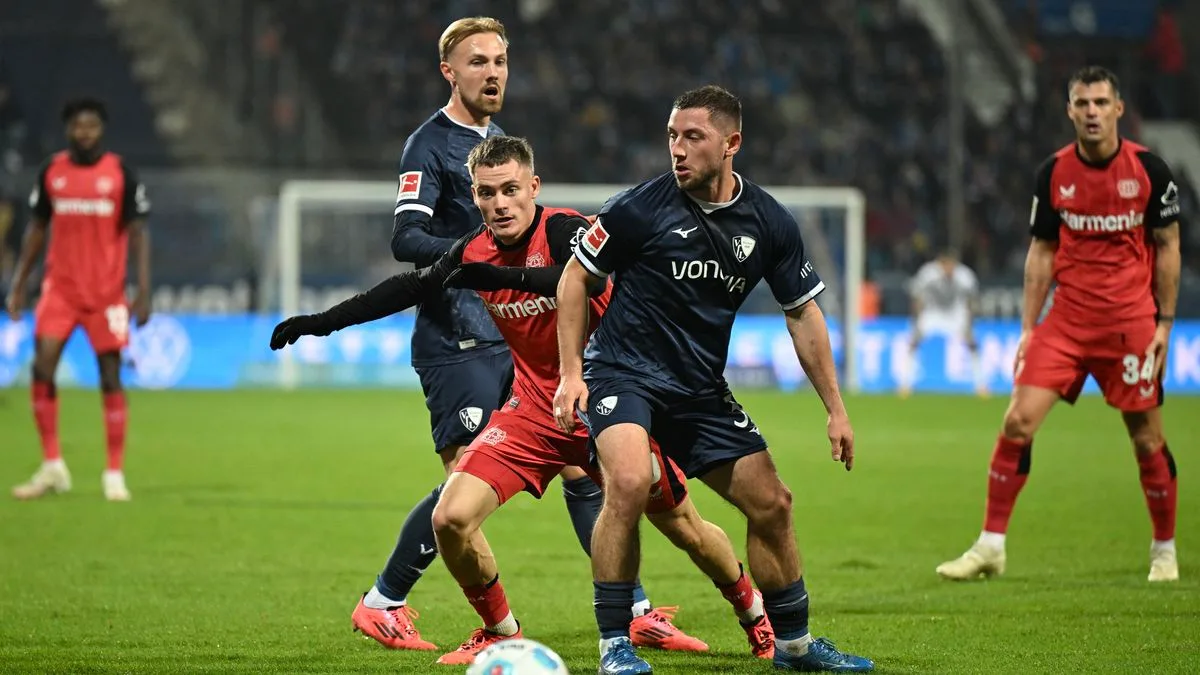 Le Bayer Leverkusen fait match nul avec Bochum et Dortmund perd contre Mayence