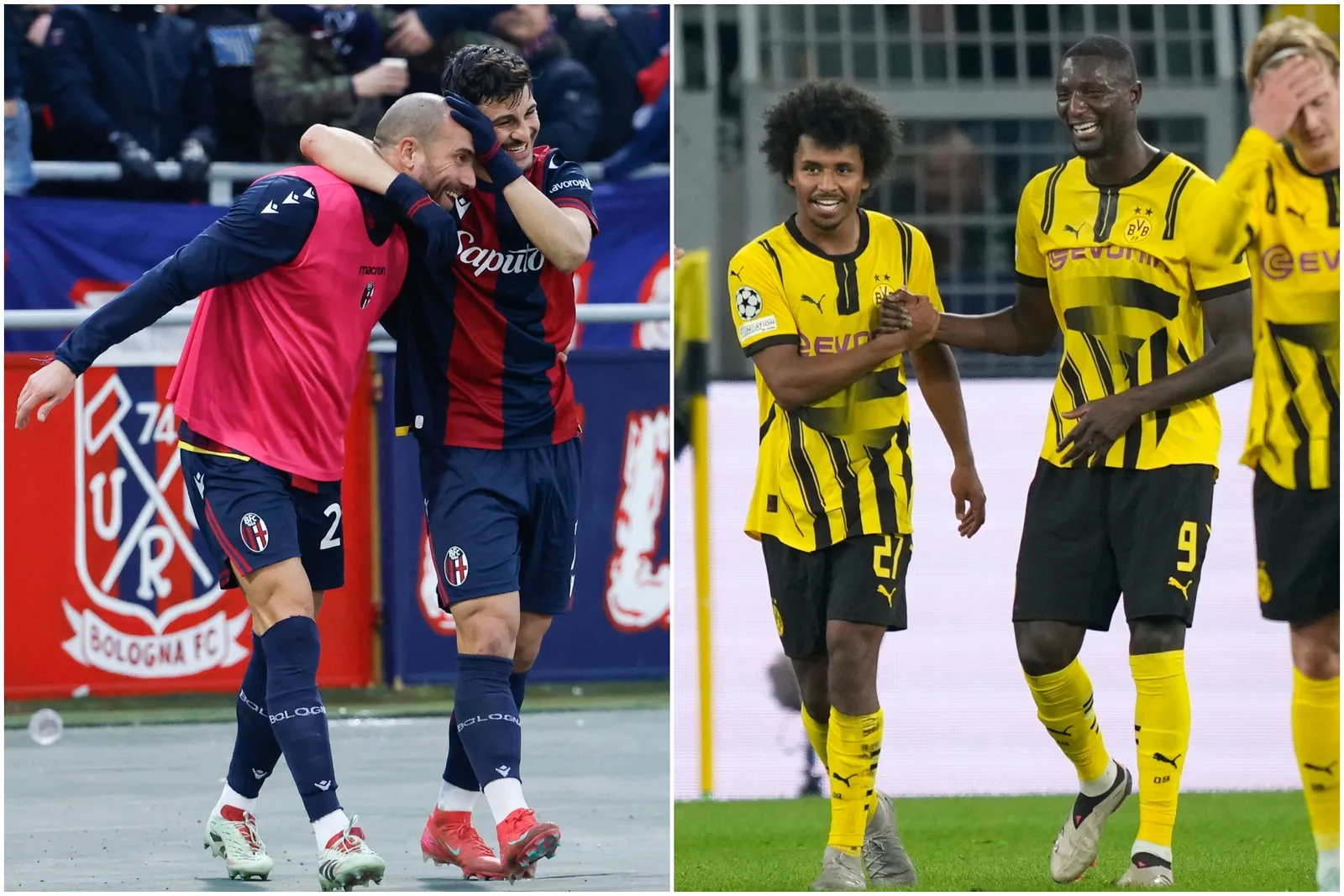 Bologne – Borussia Dortmund, en direct
