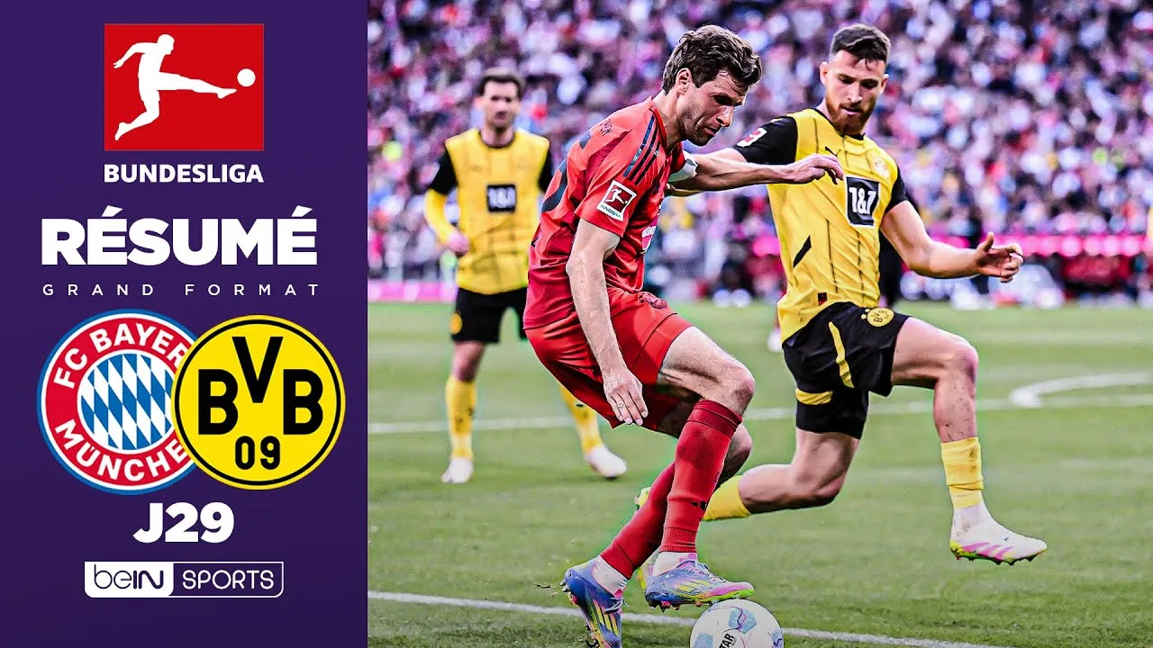 Résumé : DORTMUND accroche le BAYERN dans un KLASSIKER DINGUE !