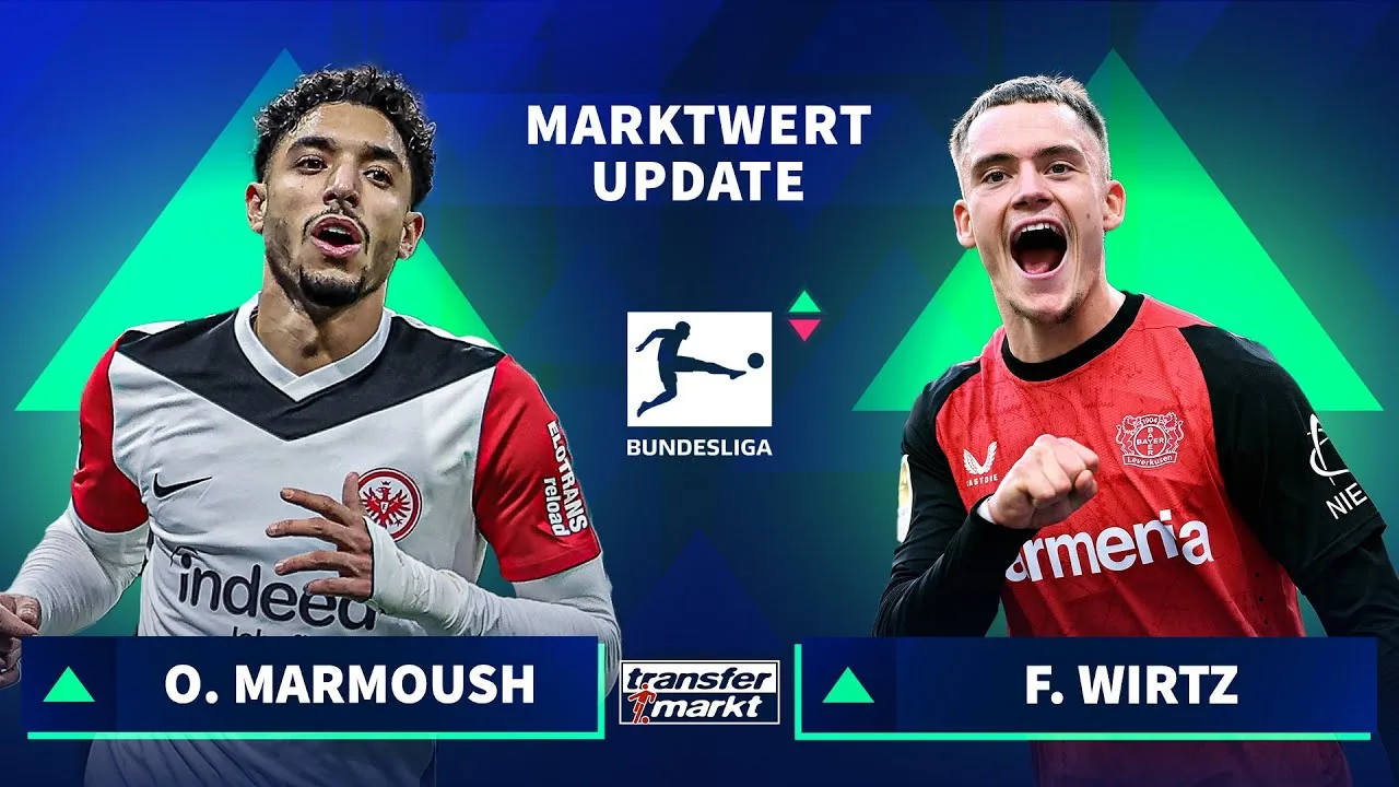 Valeurs marchandes Bundesliga : Marmoush le grand gagnant – Wirtz & Musiala avec un nouveau record