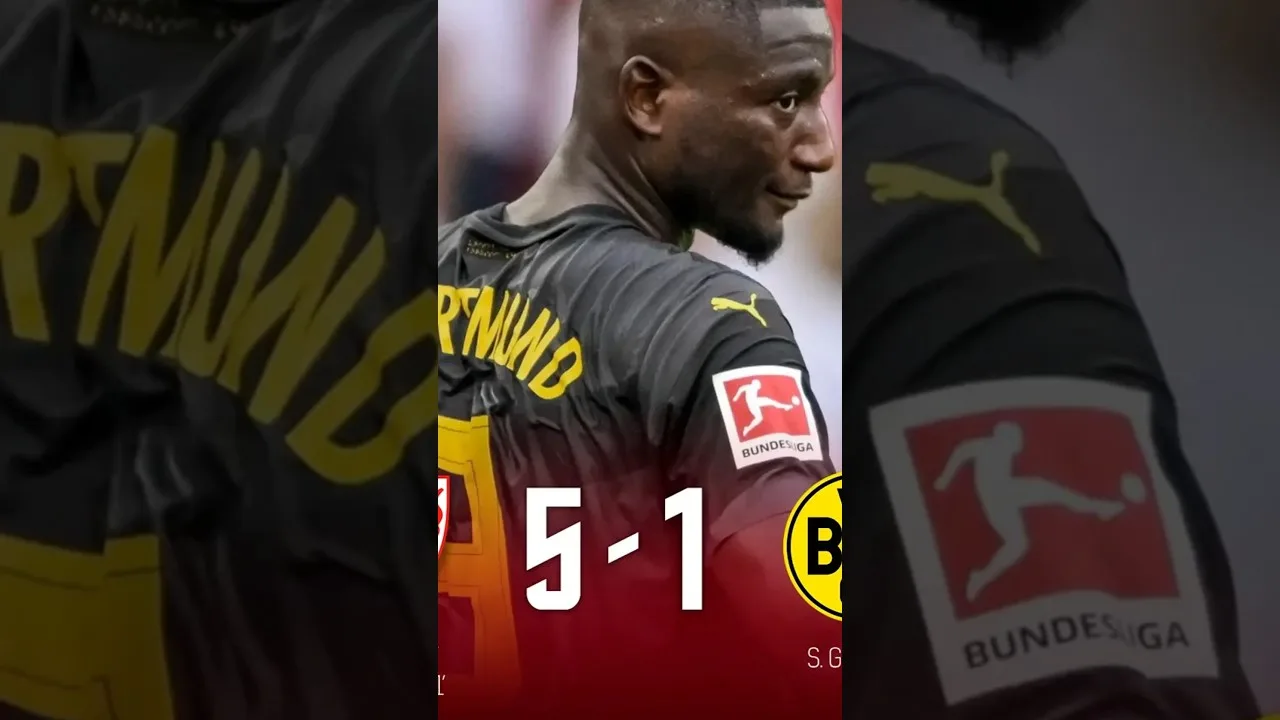 BORUSSIA DORTMUND 1:5 VFB STUTTGART🤯 SCHMACH FÜR DEN BVB! #bundesliga #fußball #eafc25
