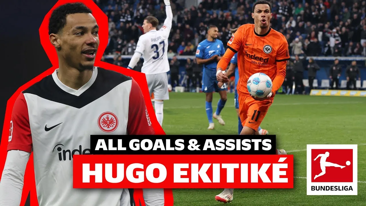 Hugo Ekitiké – Tous les buts de Bundesliga et aident jusqu’à présent