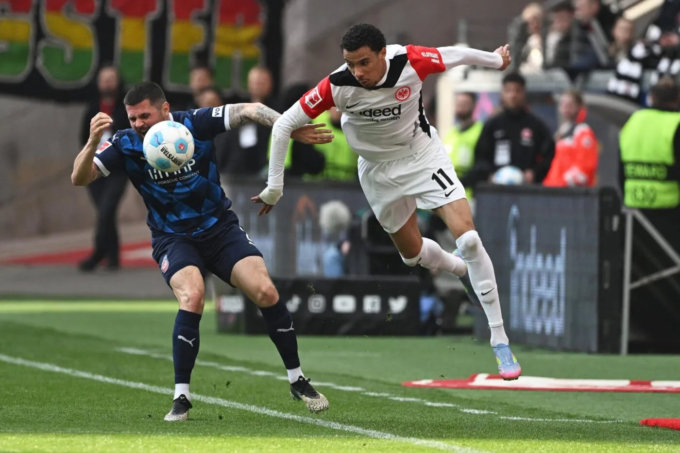 Porté par ses Français, Francfort monte sur le podium de Bundesliga – Bundesliga – J19 – Francfort-Heidenheim (3-0)