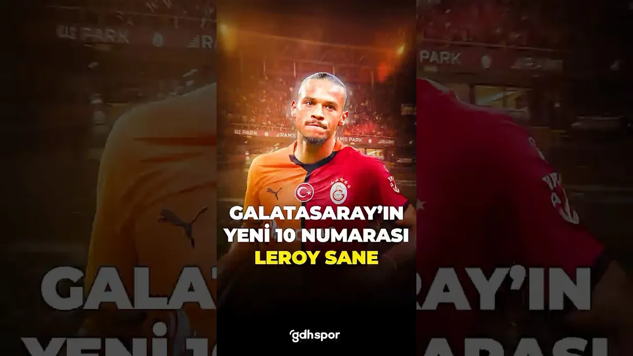 ⭐️ Le nouveau numéro 10 de Galatasaray: Leroy Sané