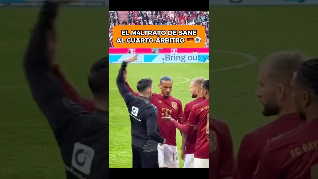 Sané?? 😳😡 #football #fypviralシ #bayern #bundesliga #shorts #futbol #viralvideos #footballmoments