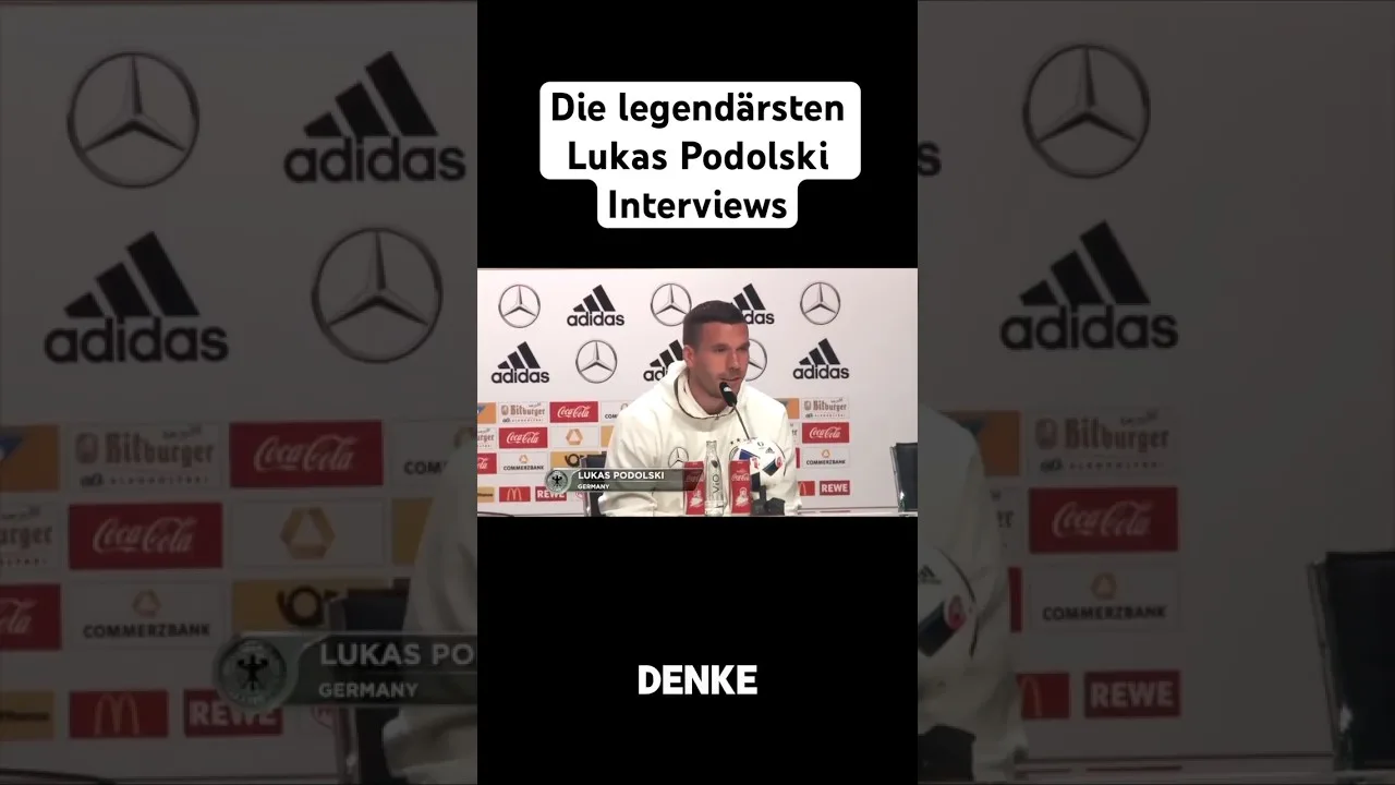 Les interviews les plus légendaires de Lukas Podolski #podolski #fckoeln #effzeh #bundesliga #football