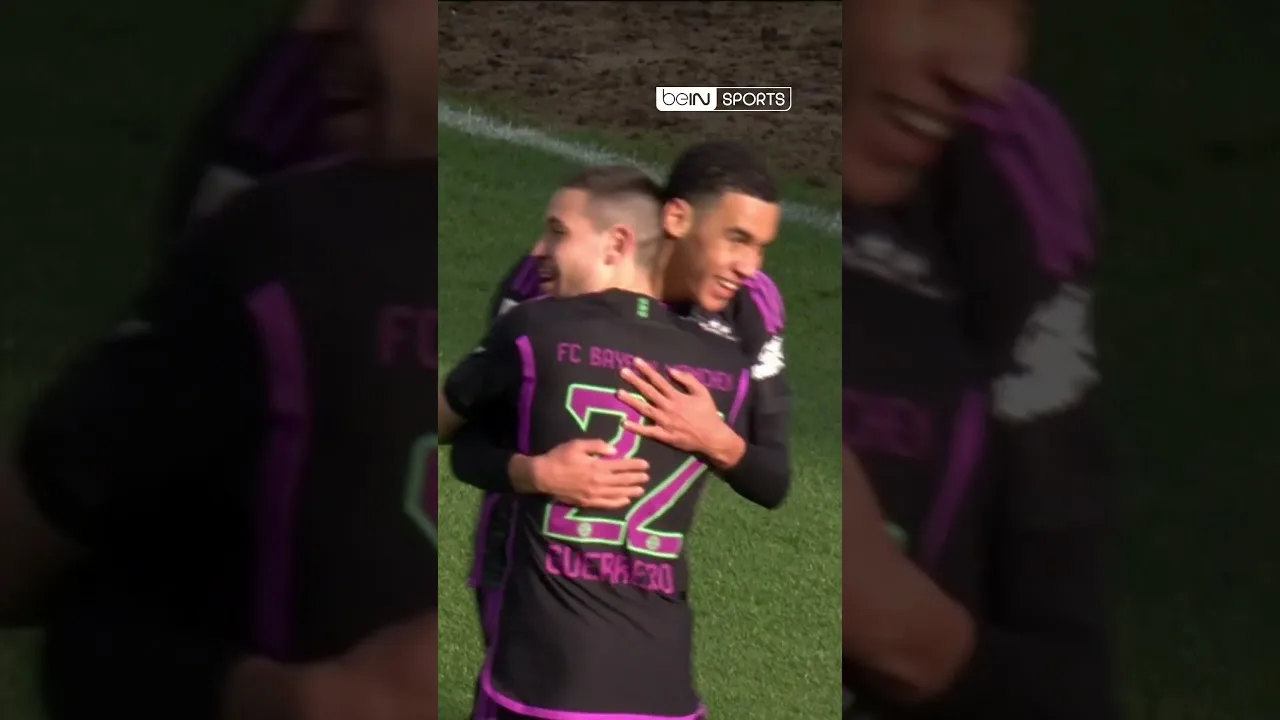 😍 Ce festival de dingue de Jamal Musiala ! #football #bundesliga #bayern #musiala