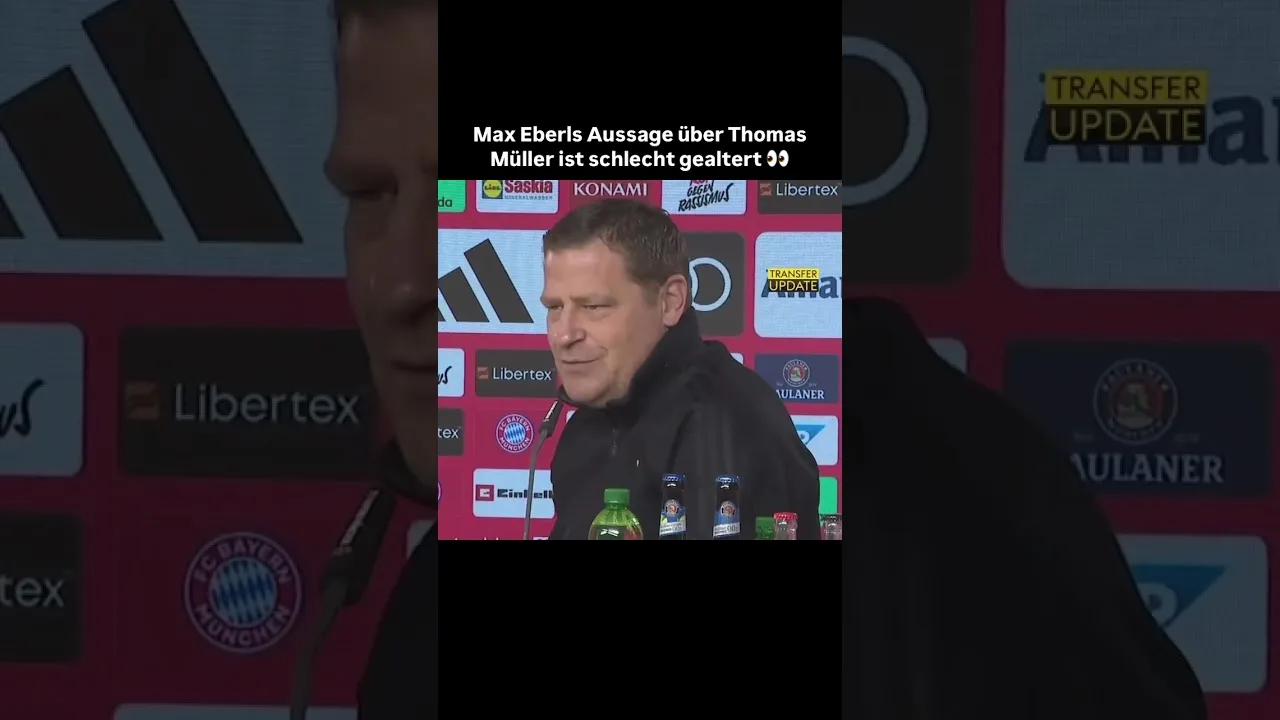 Max Eberl sur Thomas Müller 🥺