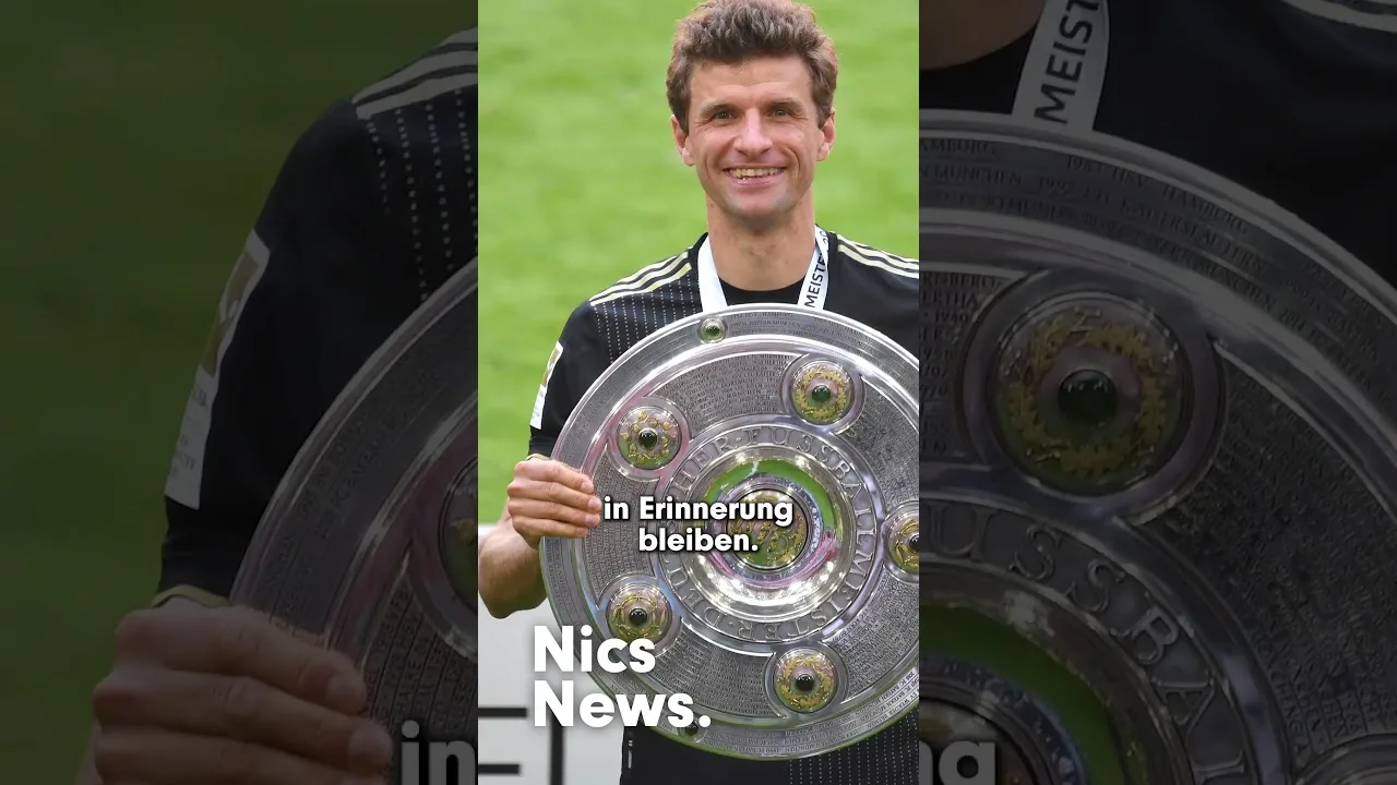 Es wird emotional: Thomas Müller verabschiedet sich in der Allianz Arena! #bundesliga