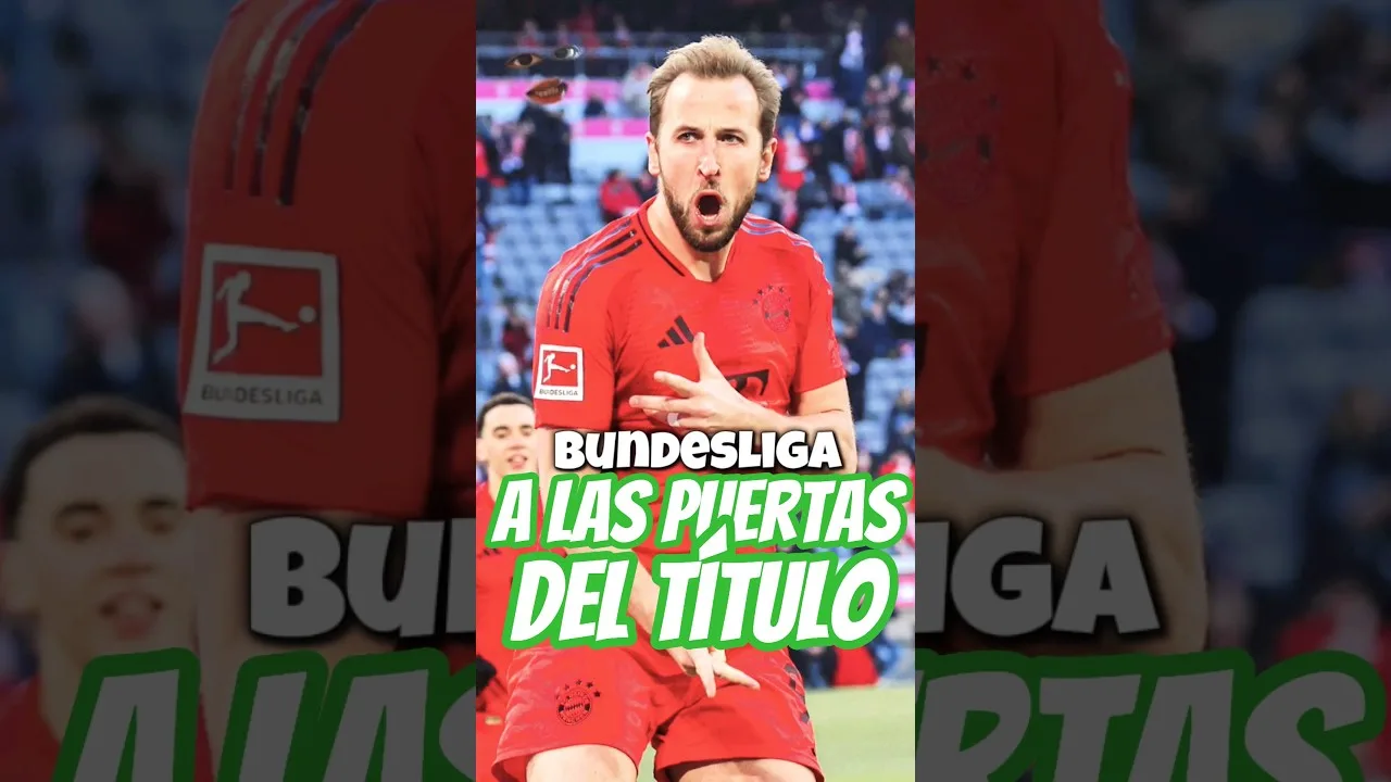 Harry Kane CASI es campeón #harry #kane #bayernmunich #bayern #bundesliga #hurricane