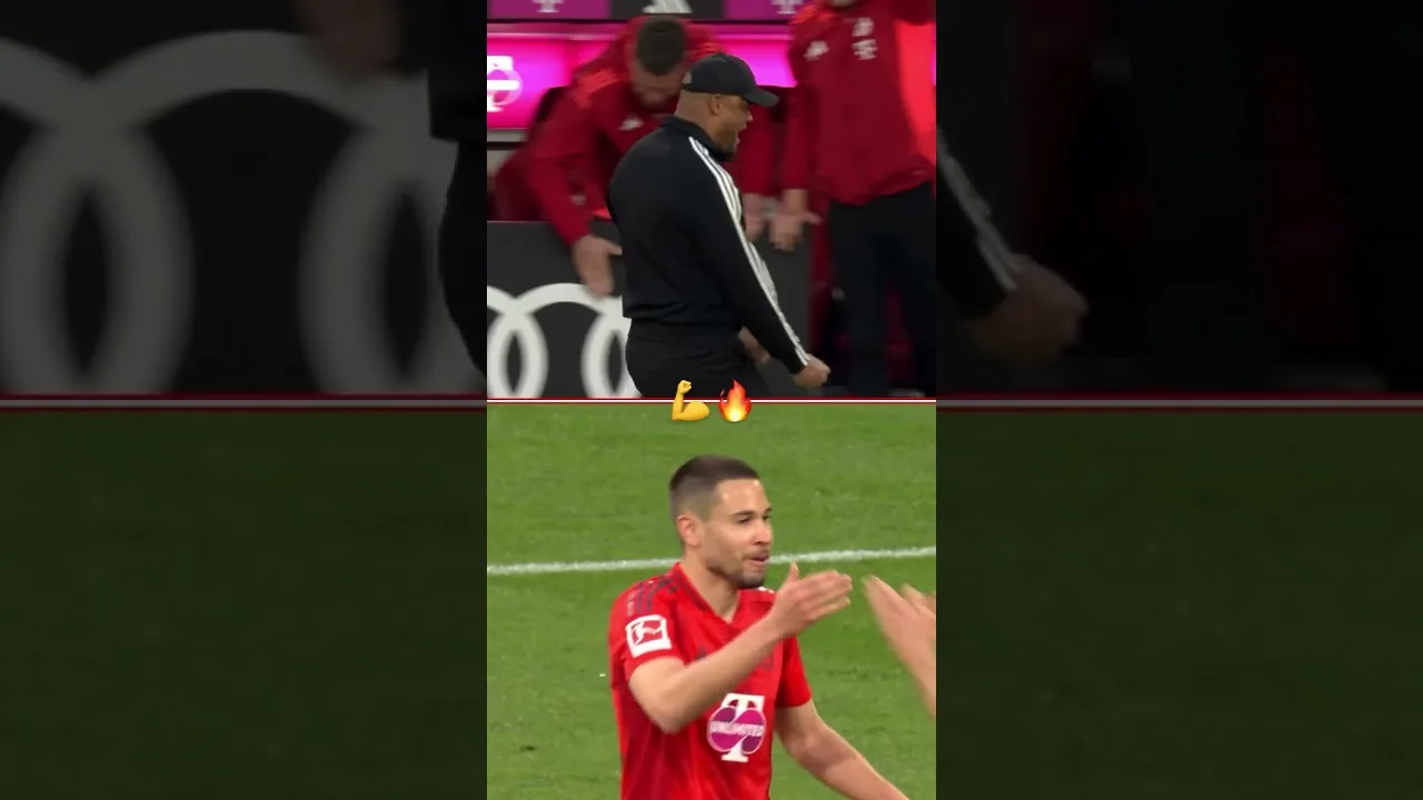 L’impact des entreprises 💪 #BAYERN #BAYERNMUNICH #BUNDESLIGA #NABRY #KOMPANY
