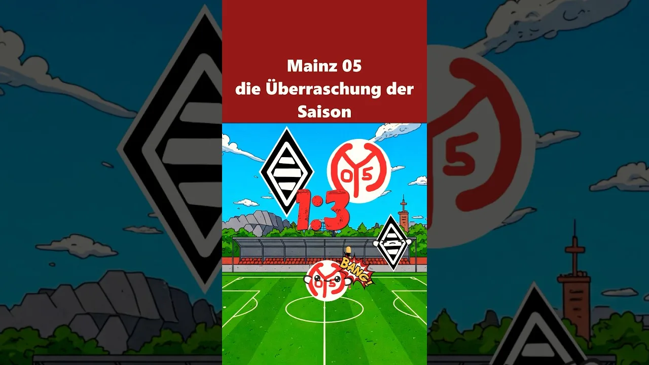 Nous sommes tous Mainzer – Mainz 05 La surprise de la saison #Bundesliga #animation #fussball