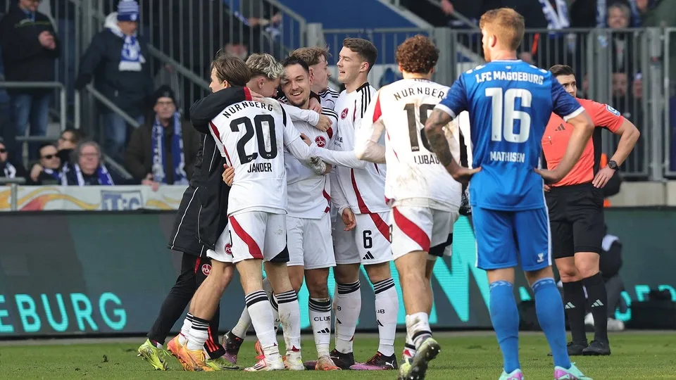2. Bundesliga: 1. FC Magdeburg avec une défaite folle de dernière minute contre Nuremberg