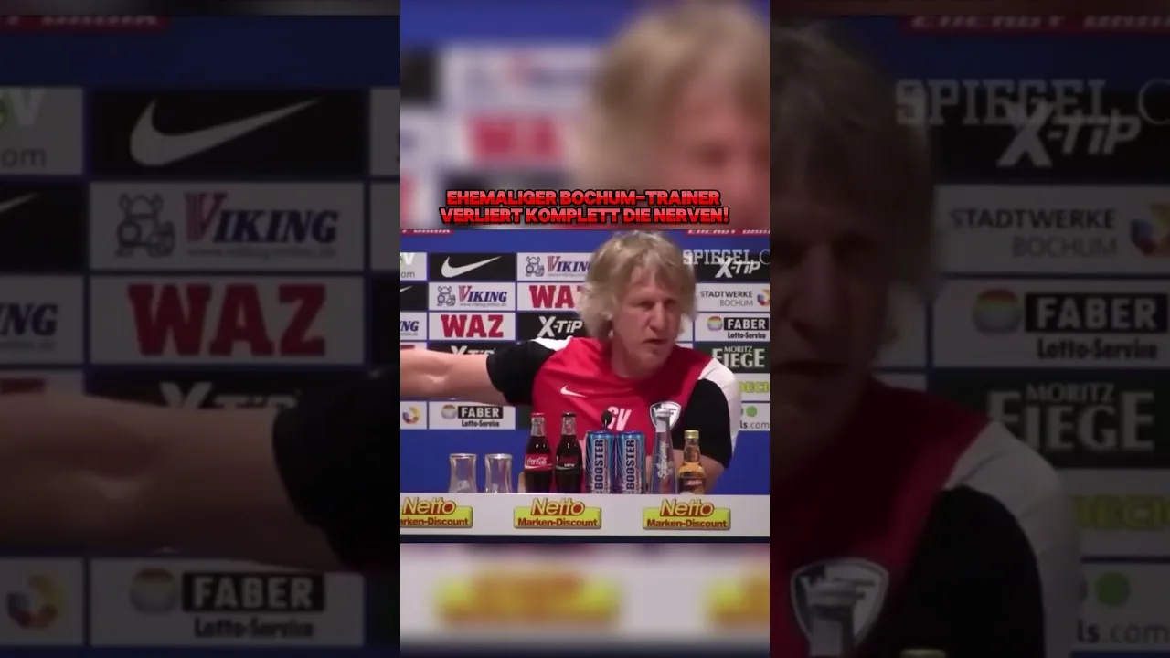 Wenn der Trainer einfach alles raushaut! #bundesliga #interview #football