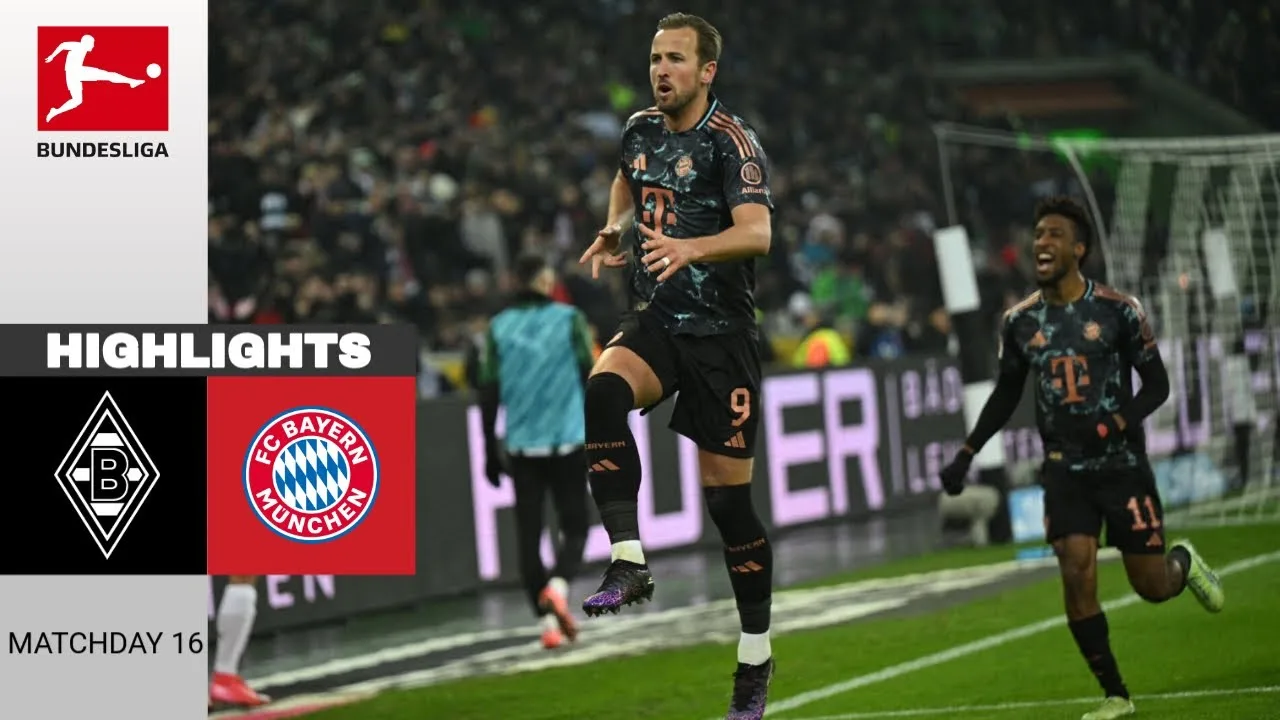 Borussia M’Gladbach – Bayern Munich | 0:1 | Résumé | Bundesliga 2024-25 | gladbach bavière