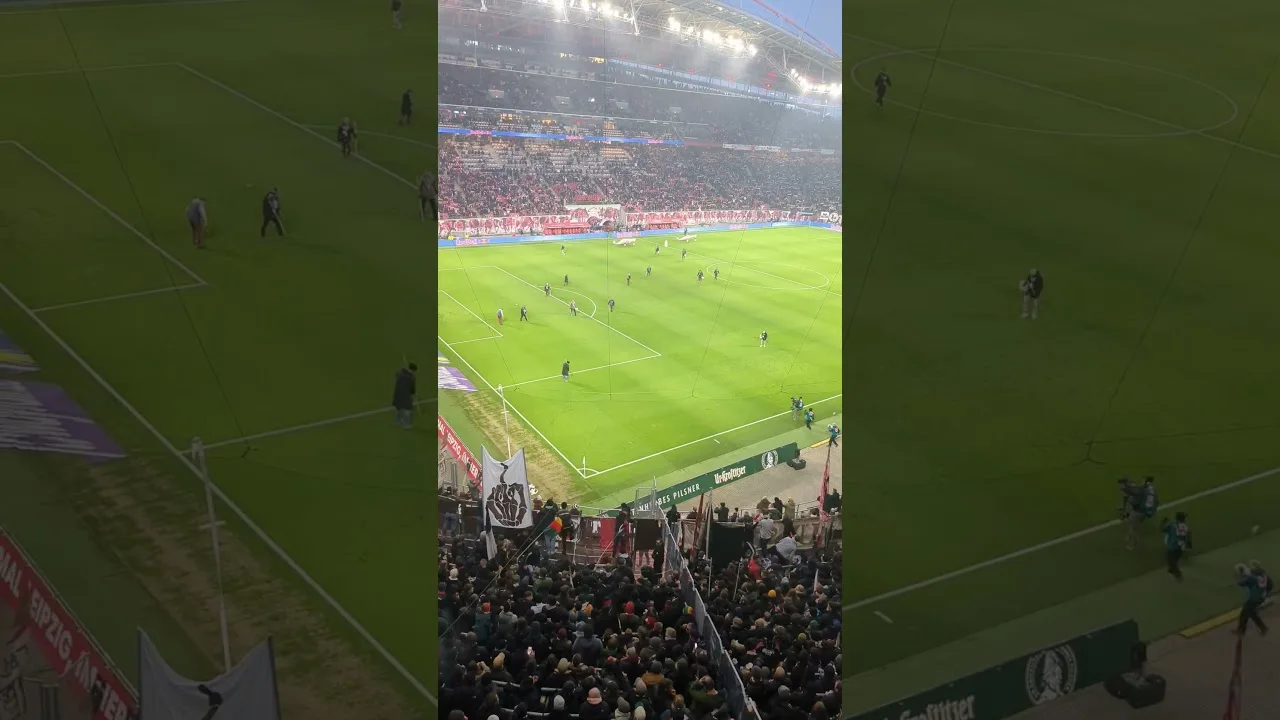 RB Konstrukt wird von St. Pauli Fanblock ausgepfiffen #fcstpauli #football #stpauli #bundesliga