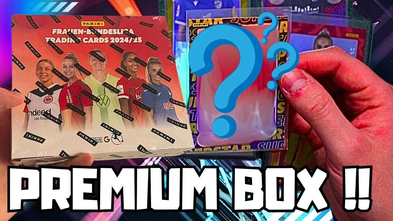 Autographe de superstar dans le pack !? 😱🔥 Panini Women Bundesliga 2024/25 Google Pixel Premium Box