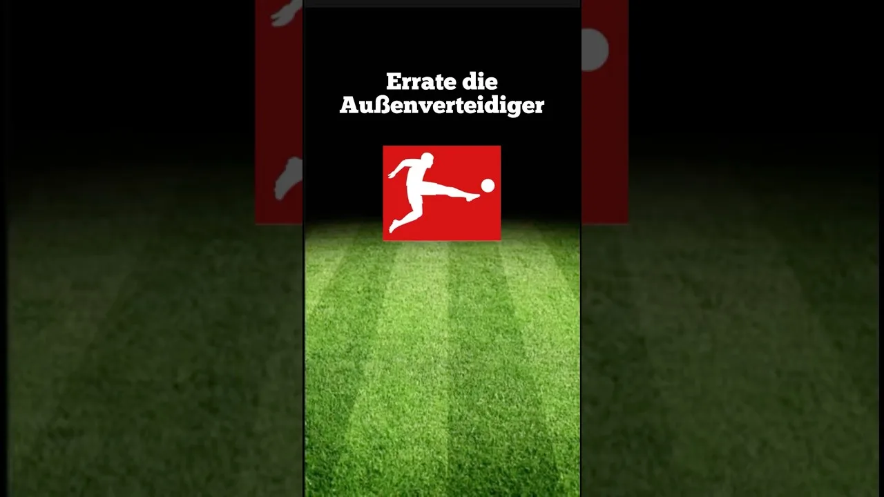 Errate die Außenverteidiger⚽️🧠 #quiz #fussball #bundesliga #bundesligaquizz #fußball